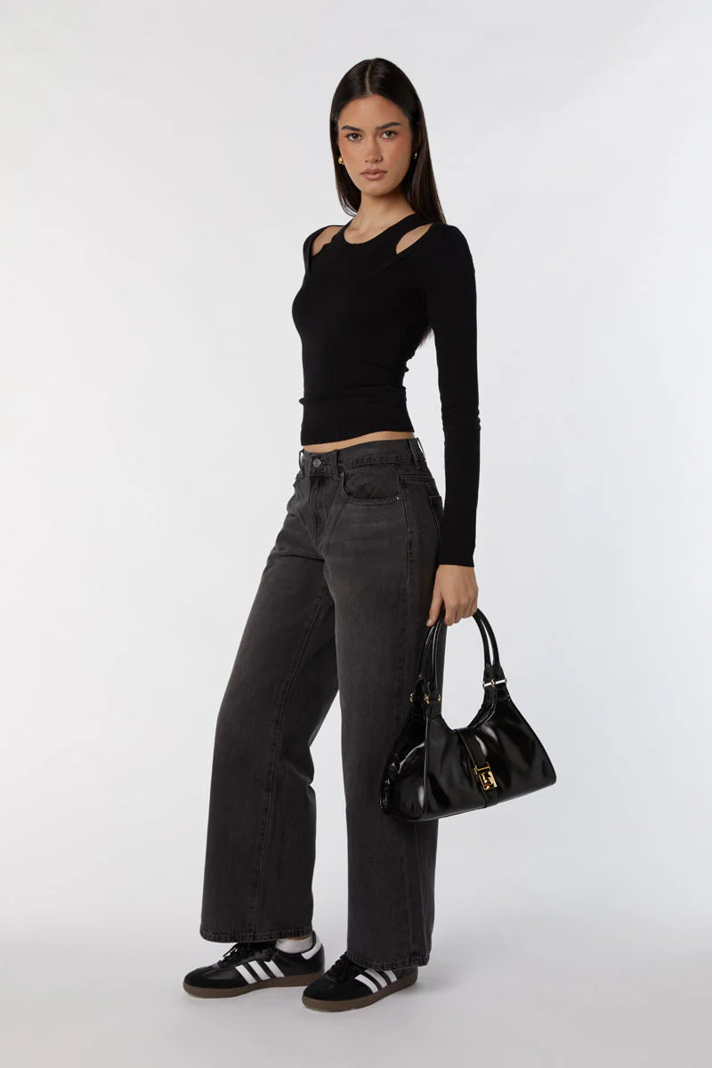 MONICA SHOULDER BAG W/LOCK