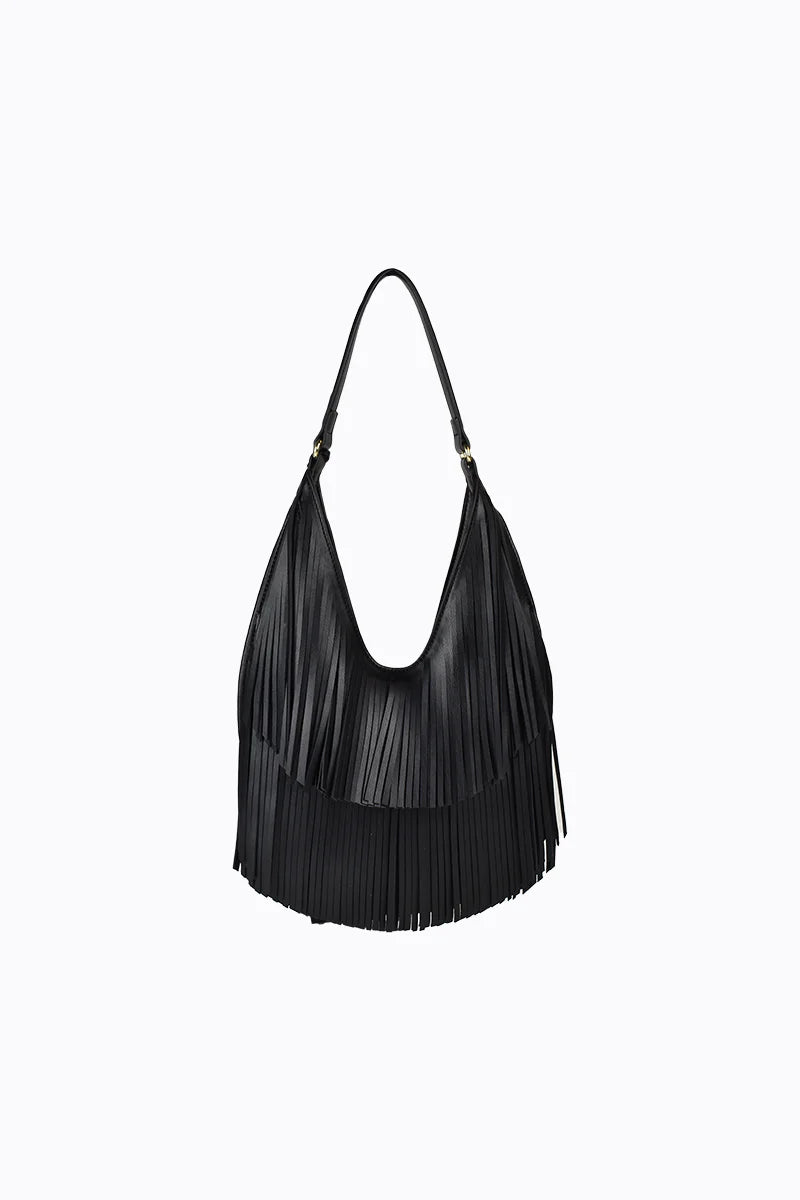 PHOEBE SMALL FRINGE BAG