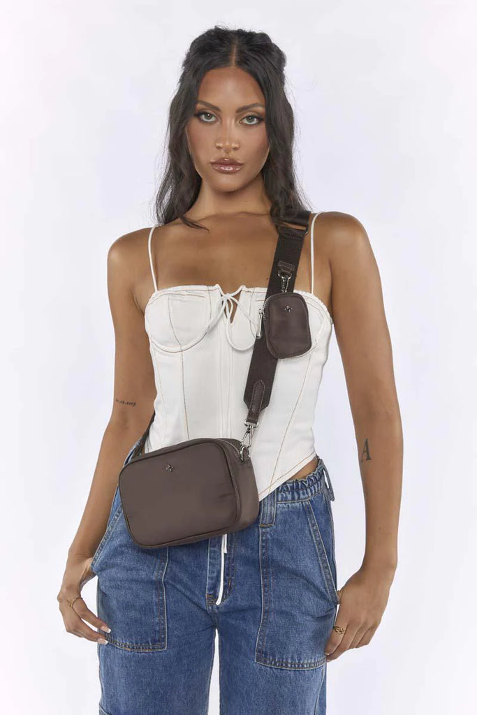 Camera bag with webbing discount strap