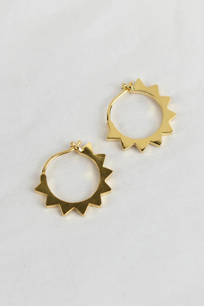 KENNEDY GOLD PLATED EARRING